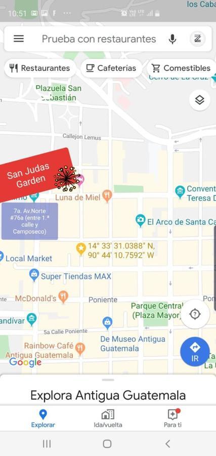Hotel San Judas Tadeo Garden Antigua Ngoại thất bức ảnh
